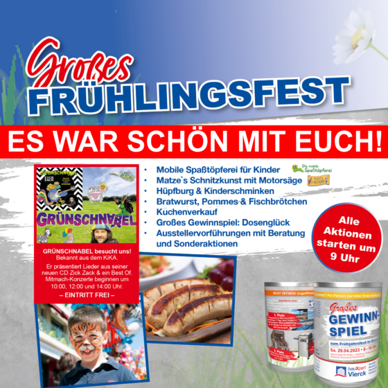 Das war unser Frühlingsfest 2023